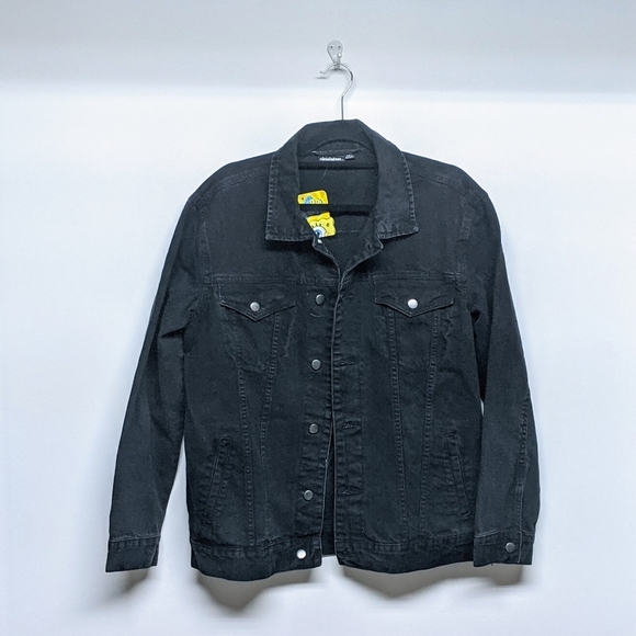 Nickelodeon Sponge Bob Unisex Black Jean Jacket L - Picture 2 of 8